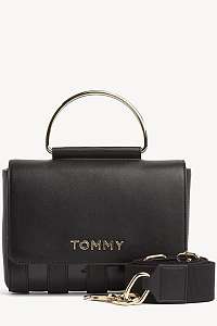 Tommy Hilfiger čierna kabelka Youtful Statement Xover Black
