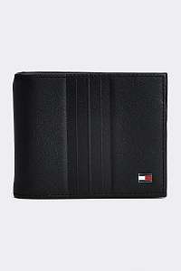 Tommy Hilfiger čierna pánska peňaženka TH Metro Mini CC Wallet w/clip