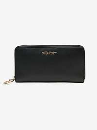 Tommy Hilfiger čierna peňaženka Essential Leather Large