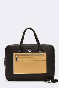 Tommy Hilfiger čierna taška na notebook Charming Tommy Comp Bag