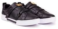 Tommy Hilfiger čierne kožené tenisky Branded TH Hardware Sneaker Black