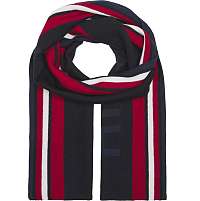 Tommy Hilfiger čierne pánska šál Hilfiger Scarf Black
