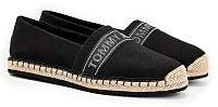 Tommy Hilfiger čierne pánske espadrilky Tommy Jeans seasonal Espadrille