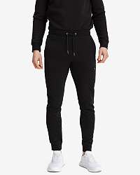 Tommy Hilfiger čierne pánske tepláky Essential