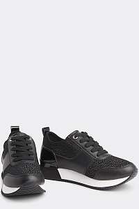 Tommy Hilfiger čierne tenisky City Iconic Knitted Sneaker Black