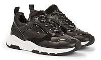Tommy Hilfiger čierne tenisky Sporty Chunky Warm Sneaker Black s kožušinkou
