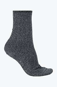 Tommy Hilfiger čierne trblietavé ponožky Glitter 