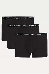 Tommy Hilfiger čierny 3 pack boxeriek 3P Trunk