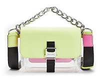 Tommy Hilfiger farebná priehľadná crossbody kabelka TJW Item Flap Crossover Fade