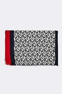 Tommy Hilfiger farebná šatka Iconic Corporate Scarf