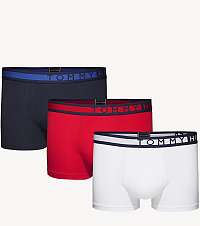 Tommy Hilfiger farebný 3 pack pánskych boxeriek 3P Trunk - XXL