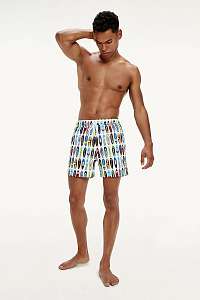 Tommy Hilfiger farebné pánske plavky Medium Drawstring Print
