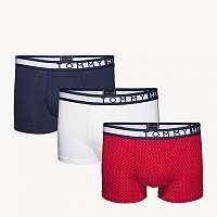 Tommy Hilfiger farebný 3 pack pánskych boxeriek 3P Trunk Print - XXL