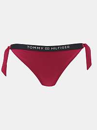 Tommy Hilfiger fuchsiový spodný diel plaviek Cheeky Side Tie Bikini