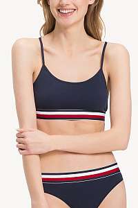 Tommy Hilfiger modrá športová podprsenka Bralette s logom