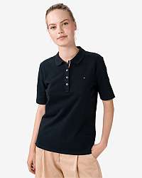 Tommy Hilfiger modré dámske tričko Essential Polo