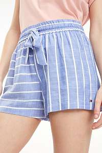 Tommy Hilfiger modré kraťasy Short Stripe Gray Dawn - L