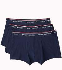 Tommy Hilfiger 3 pack tmavomodrých boxeriek Low Rise Trunk Premium Essentials - S