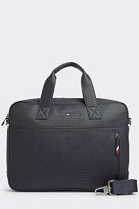 Tommy Hilfiger modré pánska taška na notebook Essential Pique Computer Bag Sky Captain