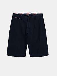 Tommy Hilfiger modré pánske chino kraťasy