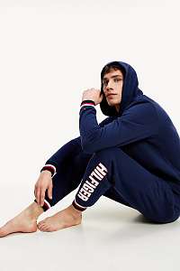 Tommy Hilfiger modré pánske tepláky Track Pant Desert Sky