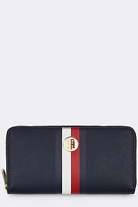 Tommy Hilfiger tmavomodrá peňaženka Honey LRG ZA Corp Corporate