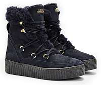 Tommy Hilfiger modré topánky Tommy Warm Lined Lace Up Bootie Desert Sky