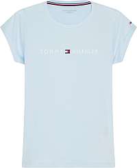 Tommy Hilfiger modré tričko RN Tee SS Logo s logom