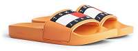 Tommy Hilfiger oranžové šľapky Tommy Jeans Flag Pool Slide Orange