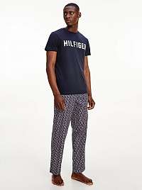 Tommy Hilfiger pánske domáce tričko Lounge Logo Organic Cotton