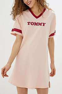 Tommy Hilfiger púdrové voľné šaty VN Dress SS
