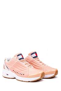 Tommy Hilfiger ružové tenisky WMN Heritage Tommy Jeans Sneaker Pink Sand/Birch -