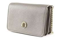 Tommy Hilfiger sivá ľadvinka Honey Belt Bag Metallic Grey Metallic