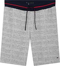 Tommy Hilfiger sivé pánske kraťasy Jersey Short Logo Grey HTR