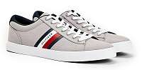 Tommy Hilfiger sivé pánske tenisky Essential Stripes Detail Sneaker