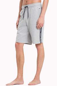 Tommy Hilfiger sivé pánske teplákové kraťasy Short HWK - XL
