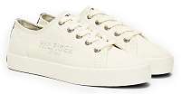 Tommy Hilfiger smotanové/krémové tenisky Logo Embroidery Low Top Trainers