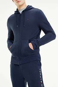 Tommy Hilfiger tmavo modrá pánska mikina Hoodie LS FZ HWK