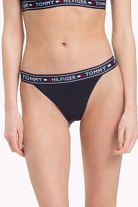 Tommy Hilfiger tmavo modré nohavičky Bikini - L