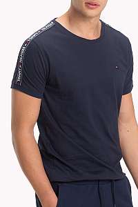Tommy Hilfiger tmavo modré pánske tričko RN Tee SS