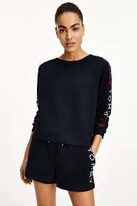 Tommy Hilfiger tmavomodrá dámska mikina Track Top