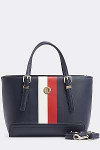 Tommy Hilfiger tmavomodrá kabelka Honey Small Tote Corp Corporate