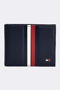 Tommy Hilfiger tmavomodrá pánska peňaženka TH Metro Mini CC Wallet Corp