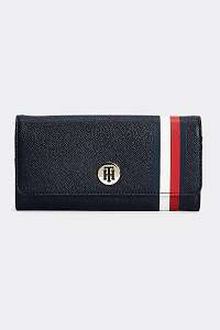 Tommy Hilfiger tmavomodrá peňaženka Honey LRG EW Corp