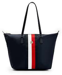 Tommy Hilfiger tmavomodrá veľká kabelka Poppy Tote Corp