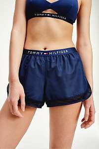 Tommy Hilfiger tmavomodré domáce kraťasy Lightweight Runner