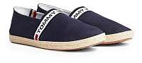 Tommy Hilfiger tmavomodré pánske espadrilky Tommy Jeans Tape Summer Shoe