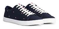 Tommy Hilfiger tmavomodré pánske tenisky Essential Vulc Seasonal Sneaker
