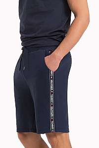 Tommy Hilfiger tmavomodré pánske teplákové kraťasy Short HWK - S