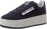 Tommy Hilfiger tmavomodré tenisky na platforme Oversized Label Icon Sneaker
